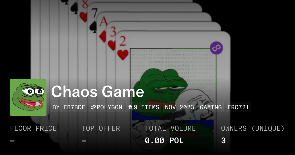 Chaos Game Collection Opensea