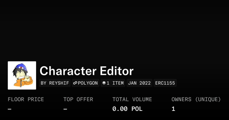 Character Editor Collection Opensea - Premium Space Photo Gallery - Full HD