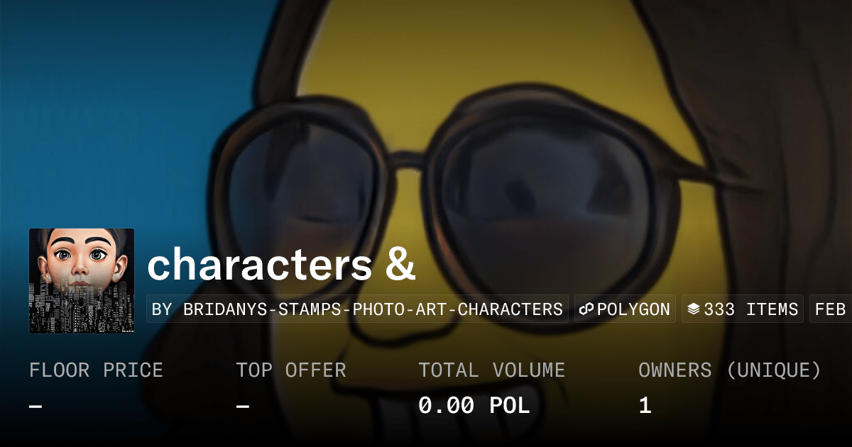 Characters & - Collection | OpenSea