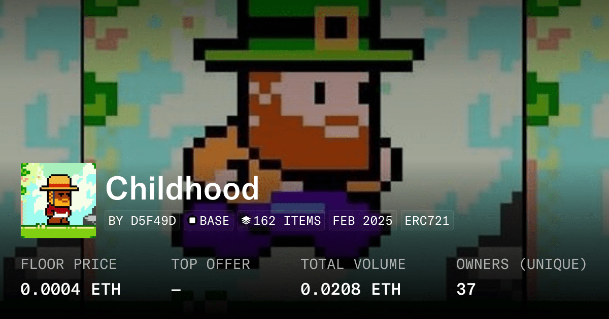 Childhood Collection Opensea