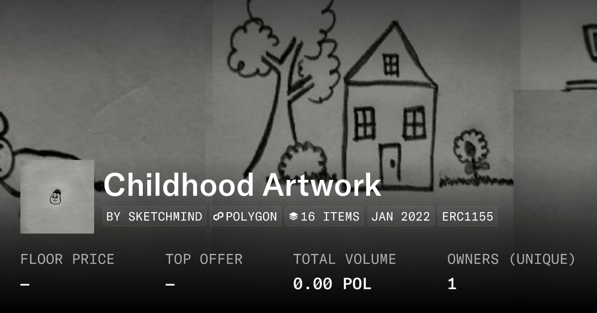 Childhood Artwork Collection Opensea