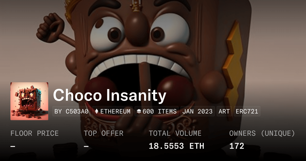 Choco Insanity Collection Opensea