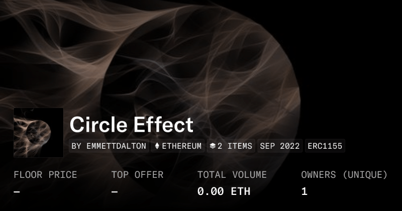 Circle Effect Collection Opensea - Mobile Space Photos for Desktop