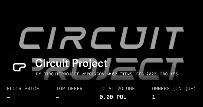 Consisting Circuit Collection Opensea - Geometric Design Collection - Ultra HD Quality