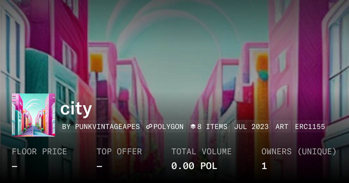 City Collection Opensea