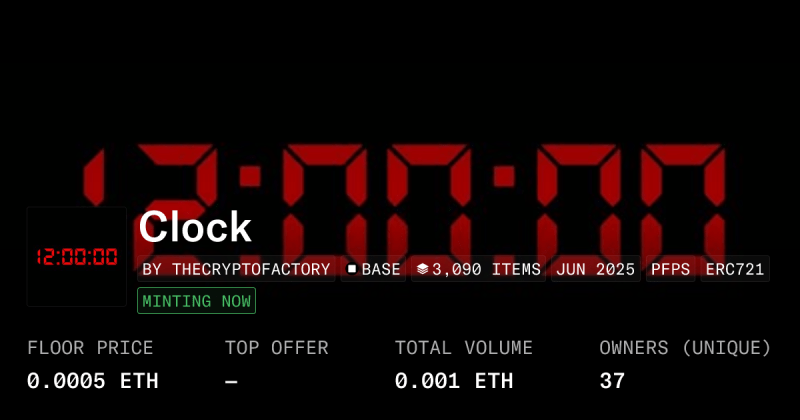 Interactive Analog Clock Collection Opensea - 8K Abstract Arts for Desktop