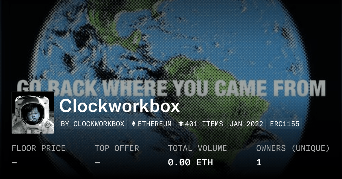Clockworkbox Collection Opensea