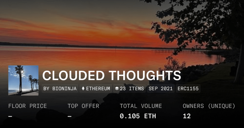 Clouded Thinking Collection Opensea - HD Abstract Textures for Desktop