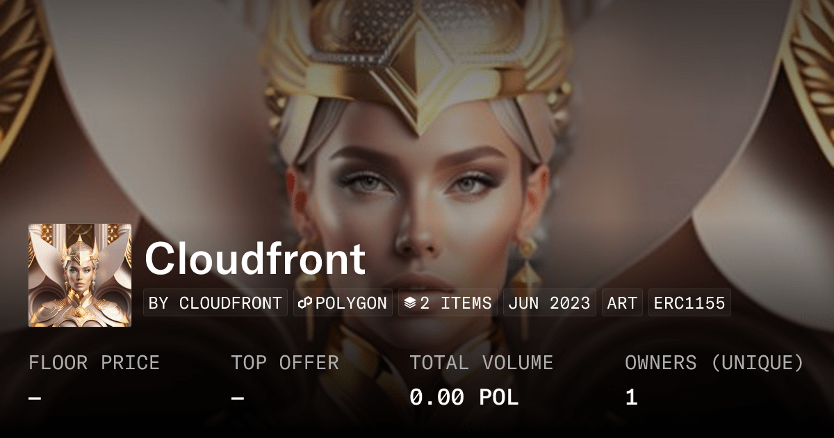 Cloudfront Collection Opensea