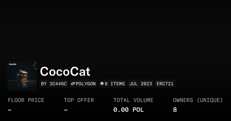 Cococat Collection Opensea - Space Illustrations - Professional Desktop Collection