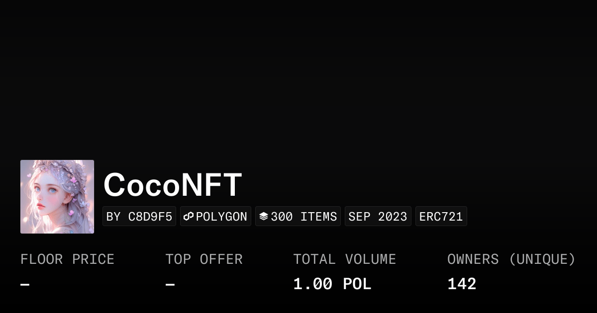 Coconft Collection Opensea