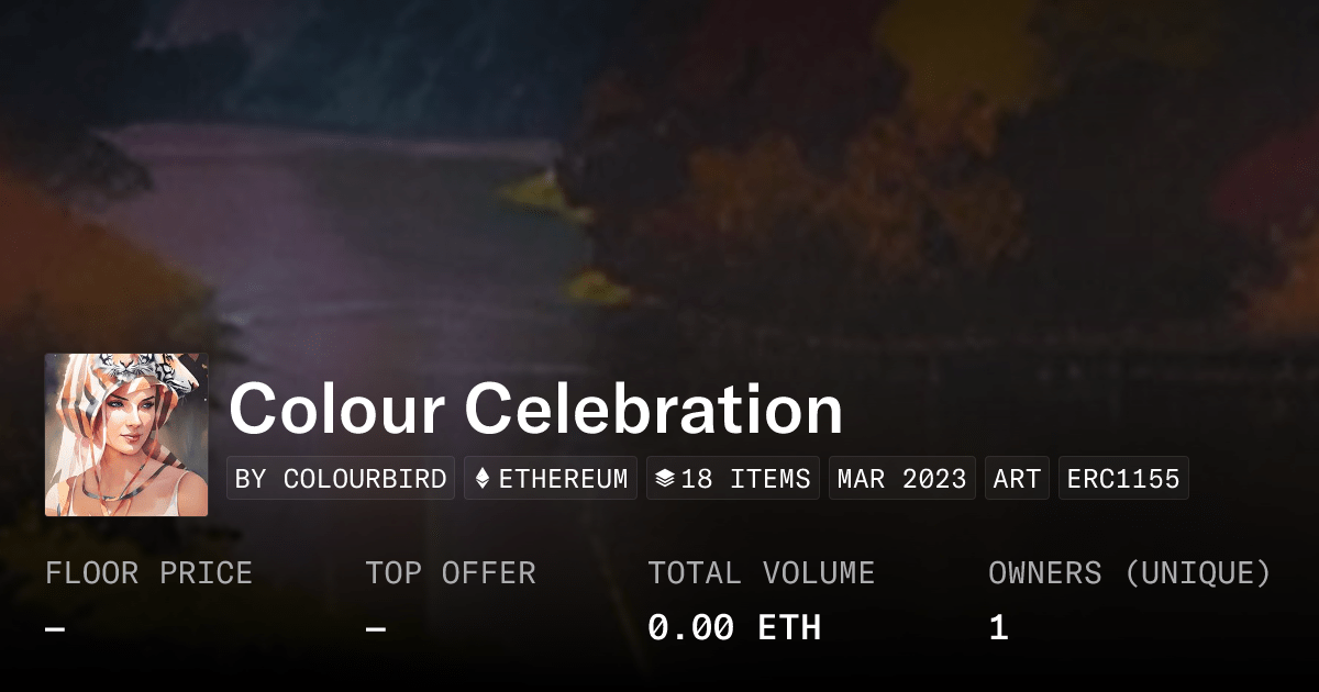 Colour Celebration Collection Opensea