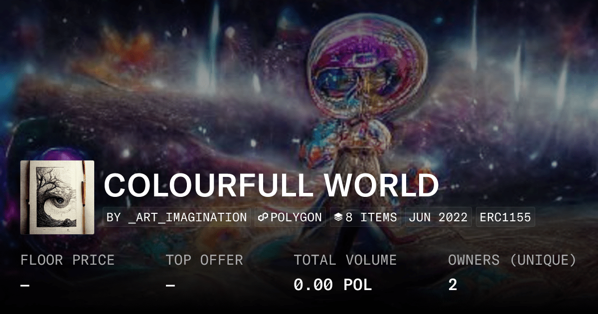 Colourfull World Collection Opensea