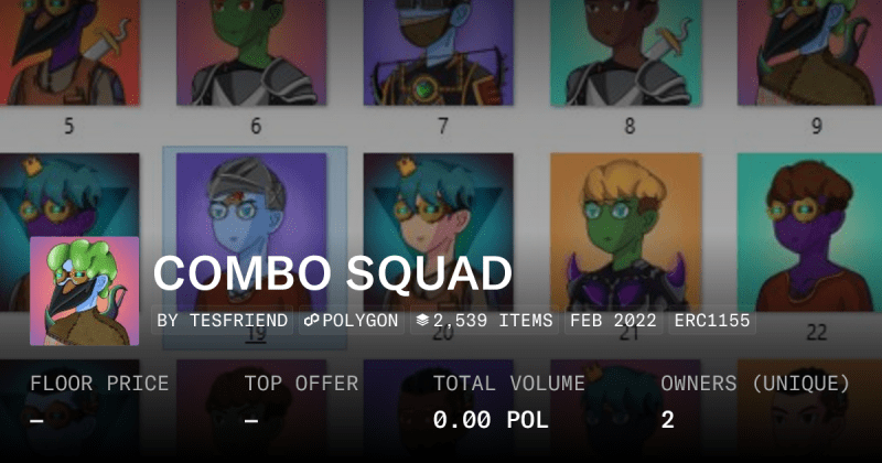 Combo Squad Collection Opensea - Premium Nature Illustration Gallery - 8K