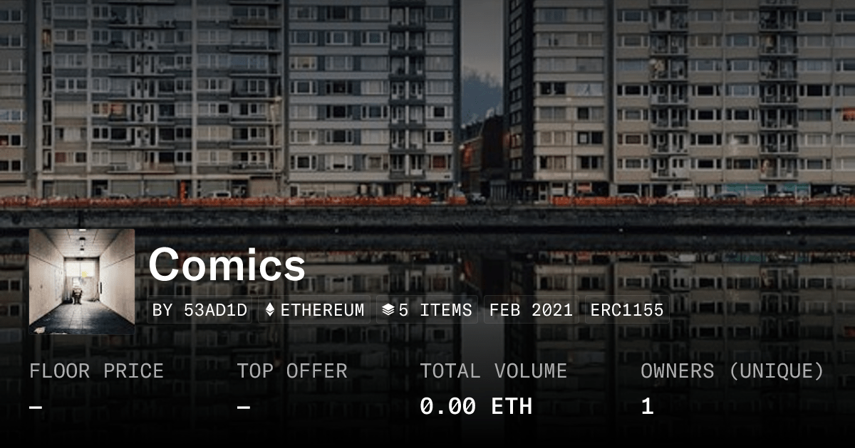 Comics Collection Opensea