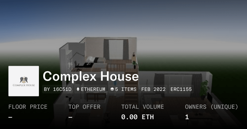 Complex House Collection Opensea - Best Nature Illustrations in HD