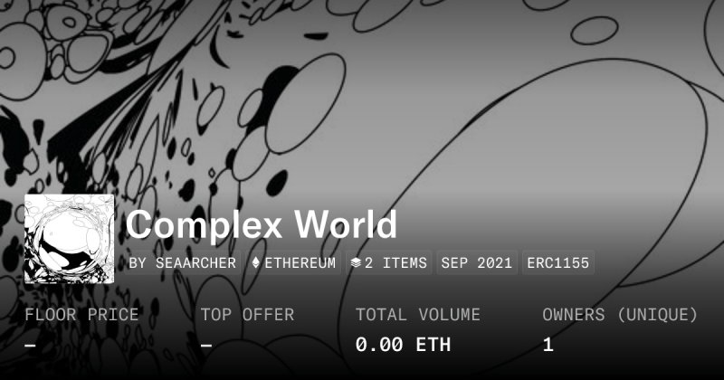 Complex World Profile Opensea - Premium Mountain Design Gallery - Full HD