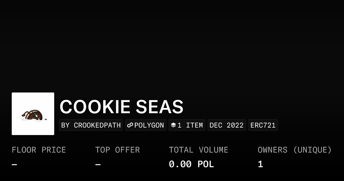 COOKIE SEAS - Collection | OpenSea