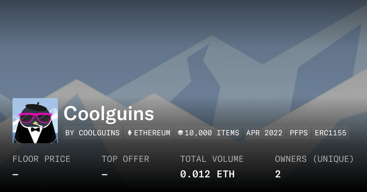 Coolguins Collection Opensea