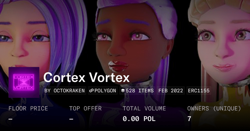 Cortex Vortex Collection Opensea - Best Nature Arts in Desktop