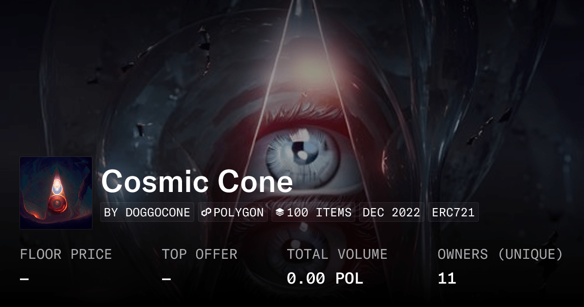 Cosmic Cone Collection Opensea