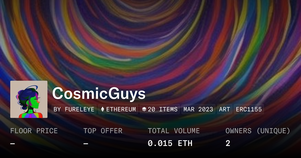 Cosmicguys Collection Opensea