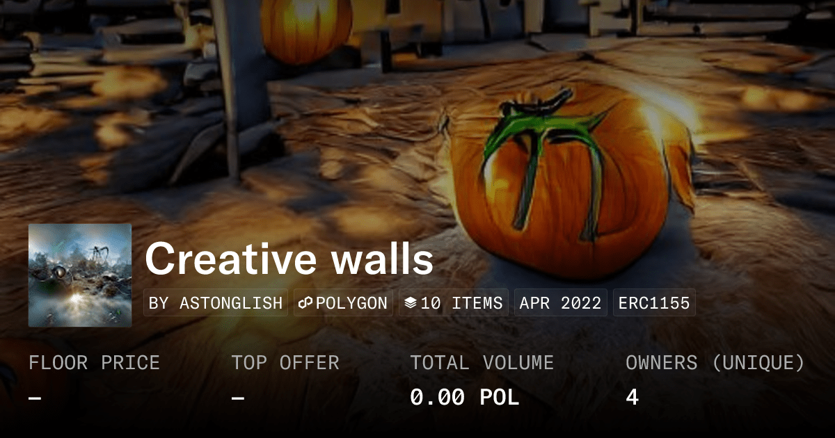 Creative Walls Collection Opensea