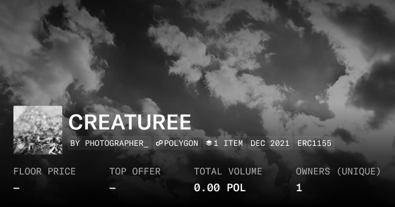 Creature Profile Collection Opensea - Premium Mountain Design Gallery - 4K