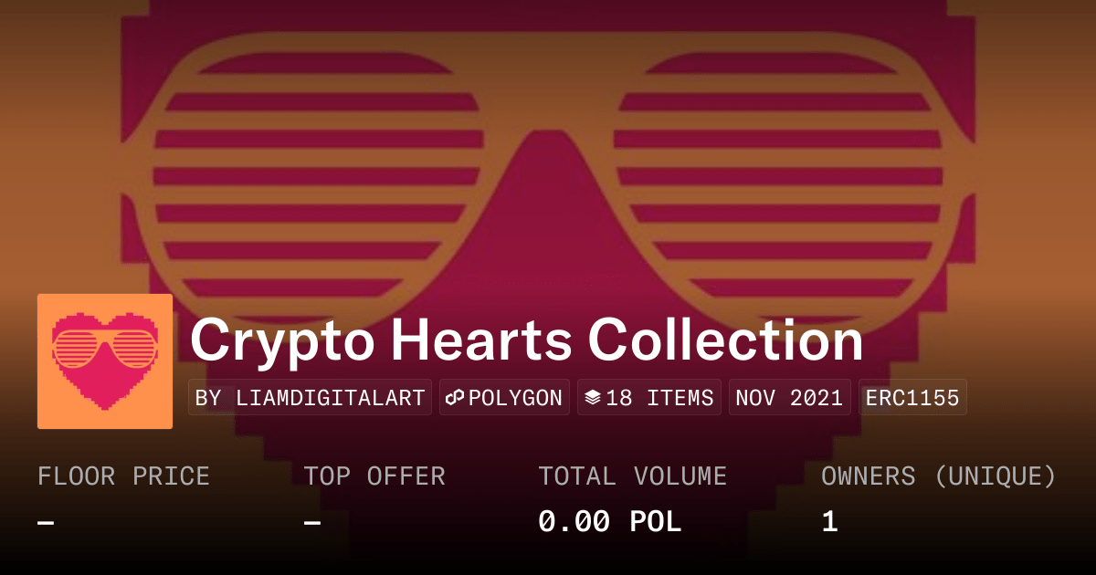 Crypto Hearts Collection Collection Opensea