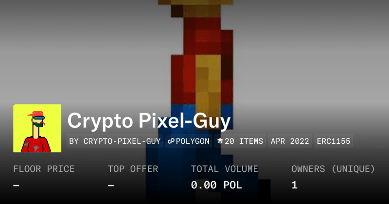 Crypto Guy Collection Opensea - Premium Geometric Texture Gallery - Desktop