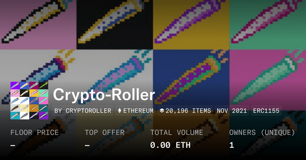 Crypto Roller Collection Opensea