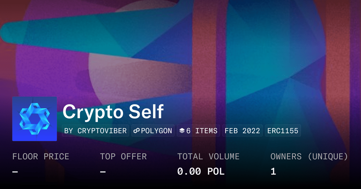 Crypto Self Collection Opensea