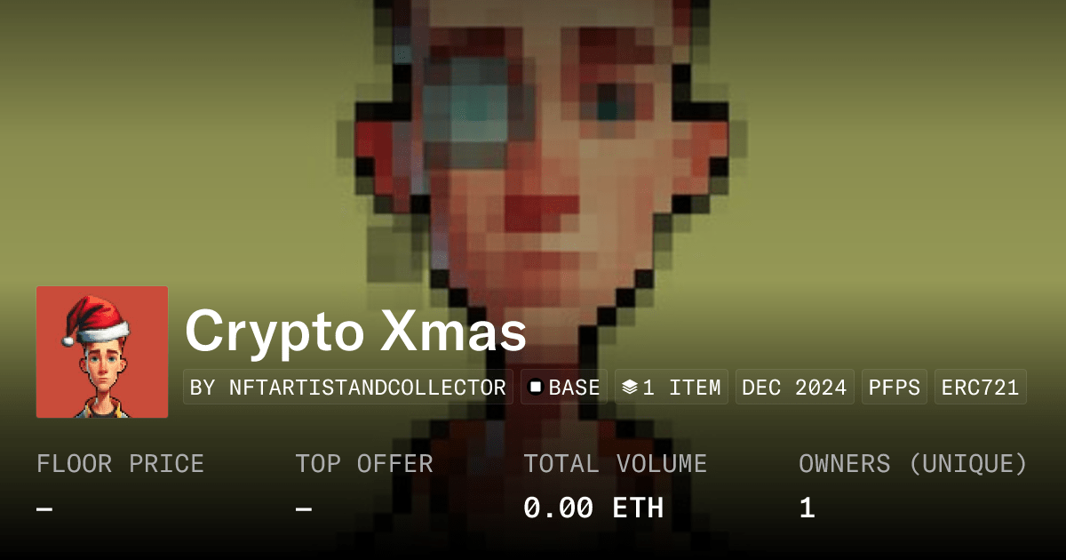 Crypto Xmas Collection Opensea