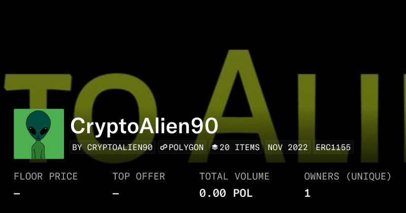 Crypto Alien X Collection Opensea - Download Elegant Ocean Image | Retina
