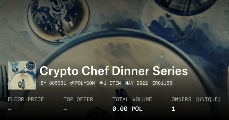 Crypto Dinner Series Collection Opensea - Abstract Wallpapers - Classic Ultra HD Collection