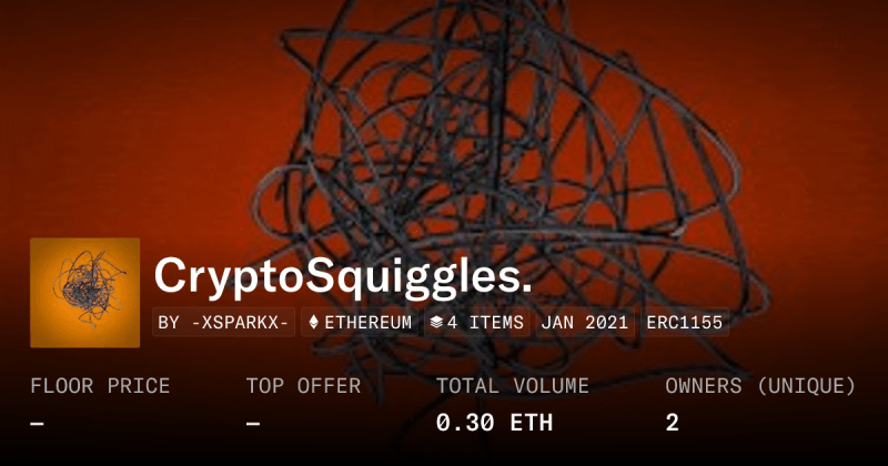 Random Squiggles Collection Opensea - Best Minimal Arts in 4K