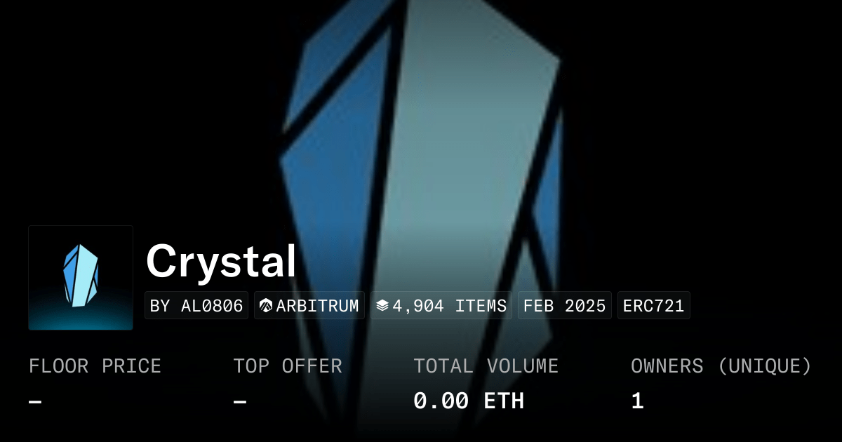 Crystal Collection Opensea