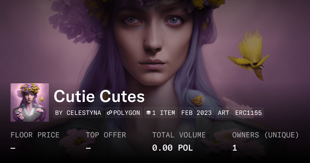 Cutie Cutes - Collection | OpenSea