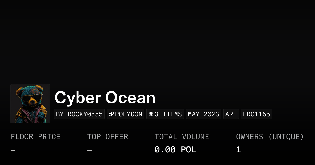 Cyber Ocean Collection Opensea