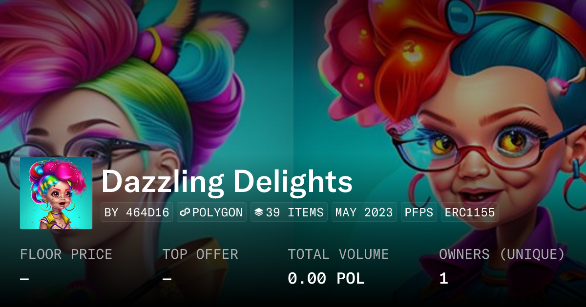 Dazzling Delights Collection Opensea