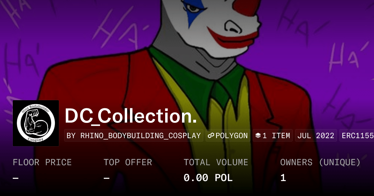 Dc Collection Collection Opensea