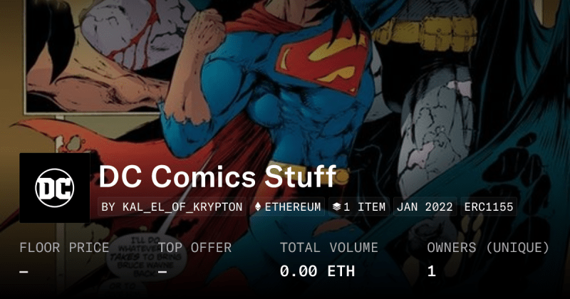 Batman Dc Comics Collection Opensea - Landscape Illustration Collection - Retina Quality