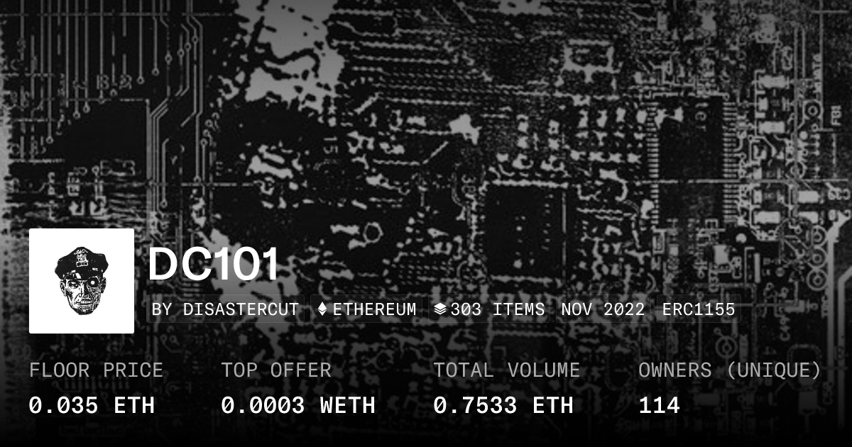 Dc101 Collection Opensea
