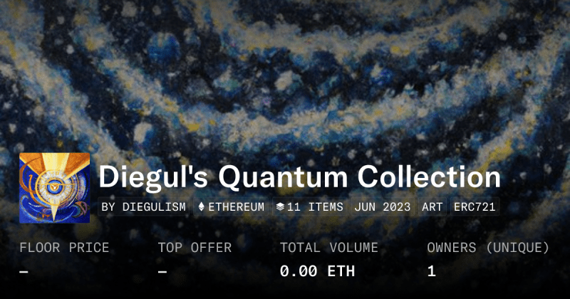 Quantumquest Collection Collection Opensea - Amazing Minimal Photo - Desktop
