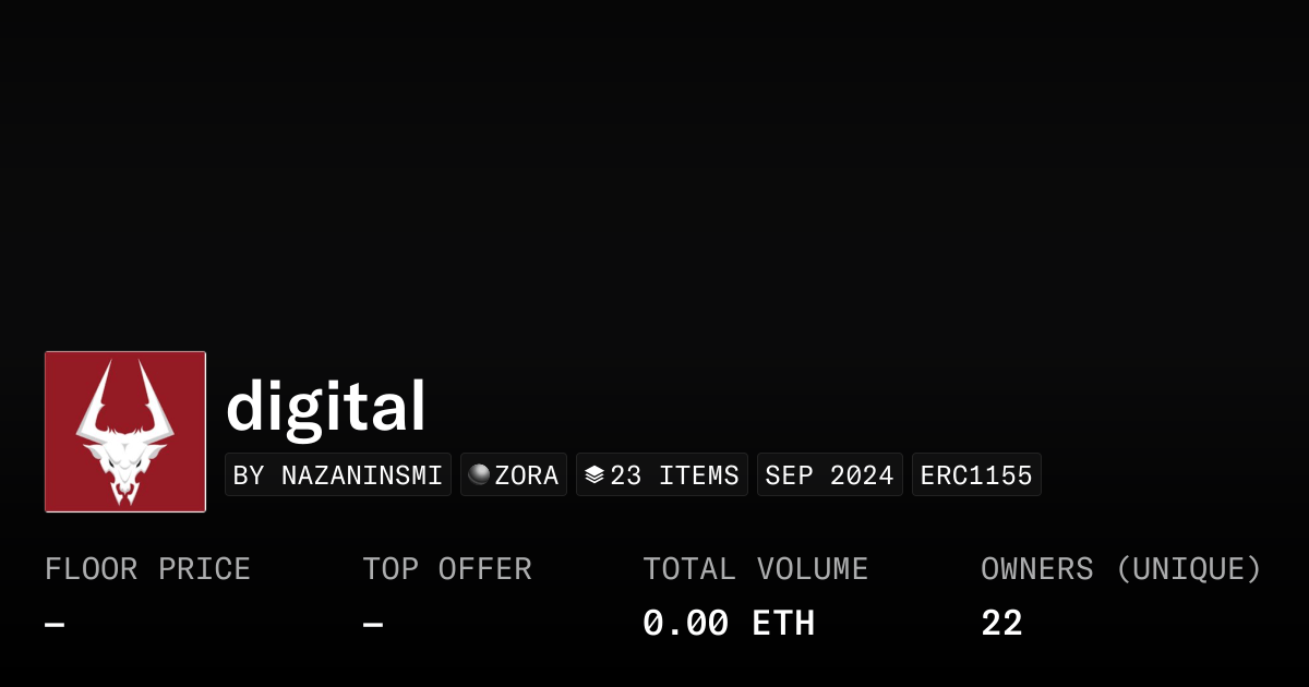 Digital Collection Opensea