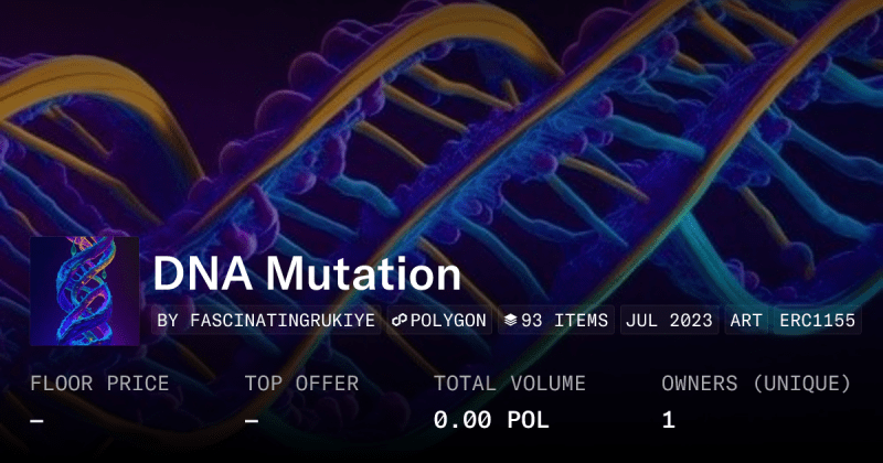 Gene Mutation Collection Opensea - Download Gorgeous Abstract Photo | Retina