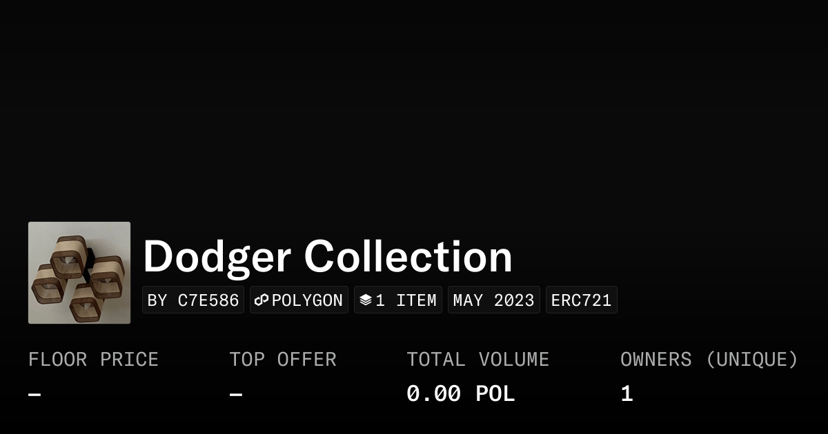 Dodger Collection Collection Opensea