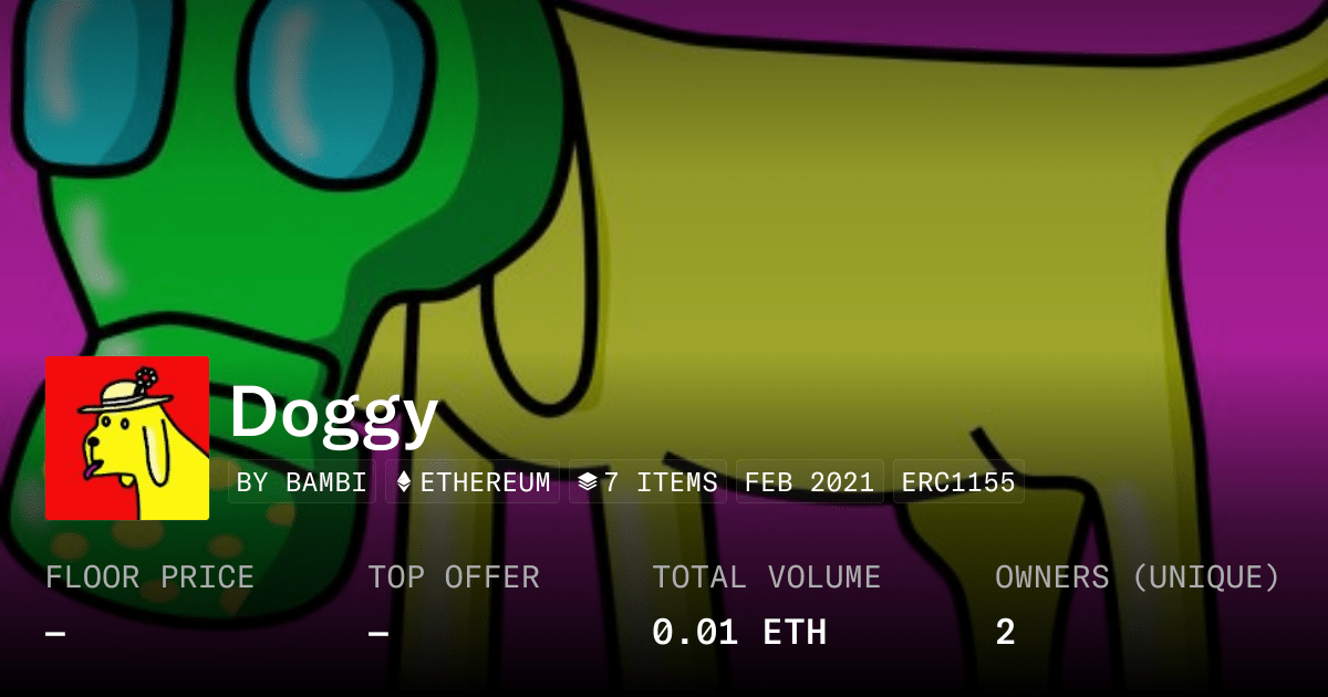 Doggy Collection Opensea