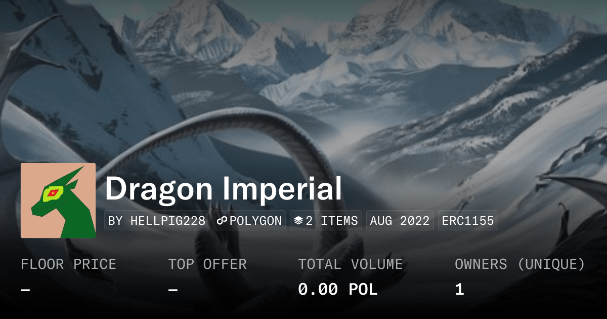 Dragon Imperial Collection Opensea