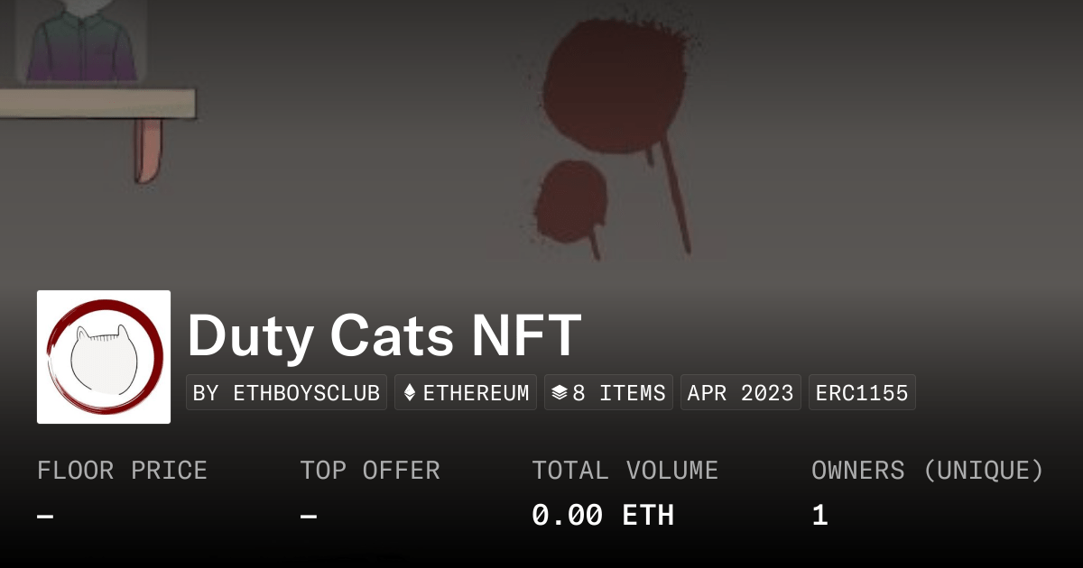 Duty Cats Nft Collection Opensea